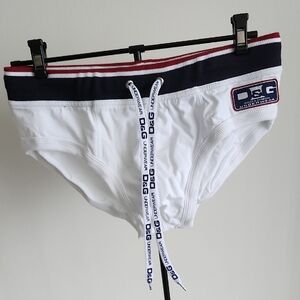 D&G White Men's Underwear
